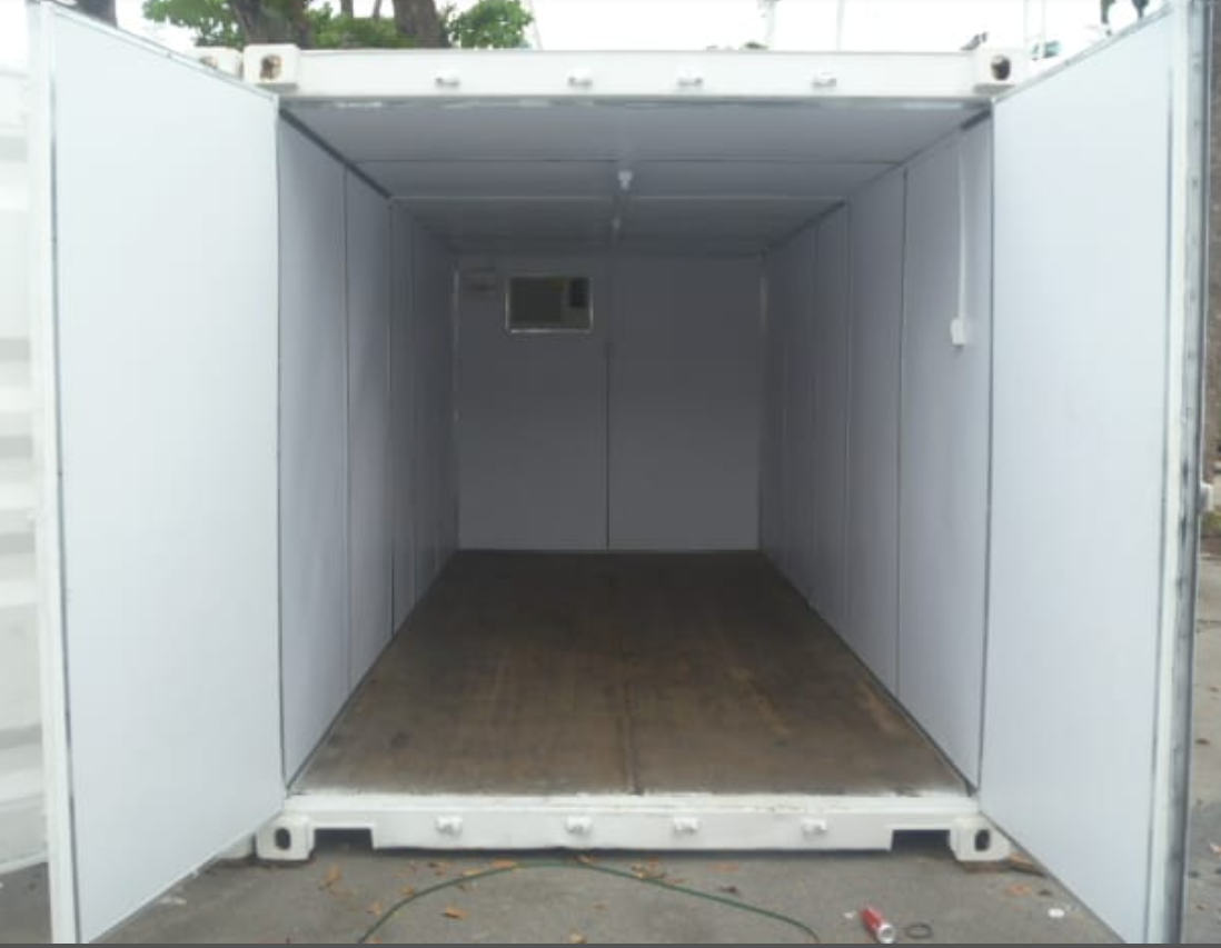 20ft Insulated Container Internal