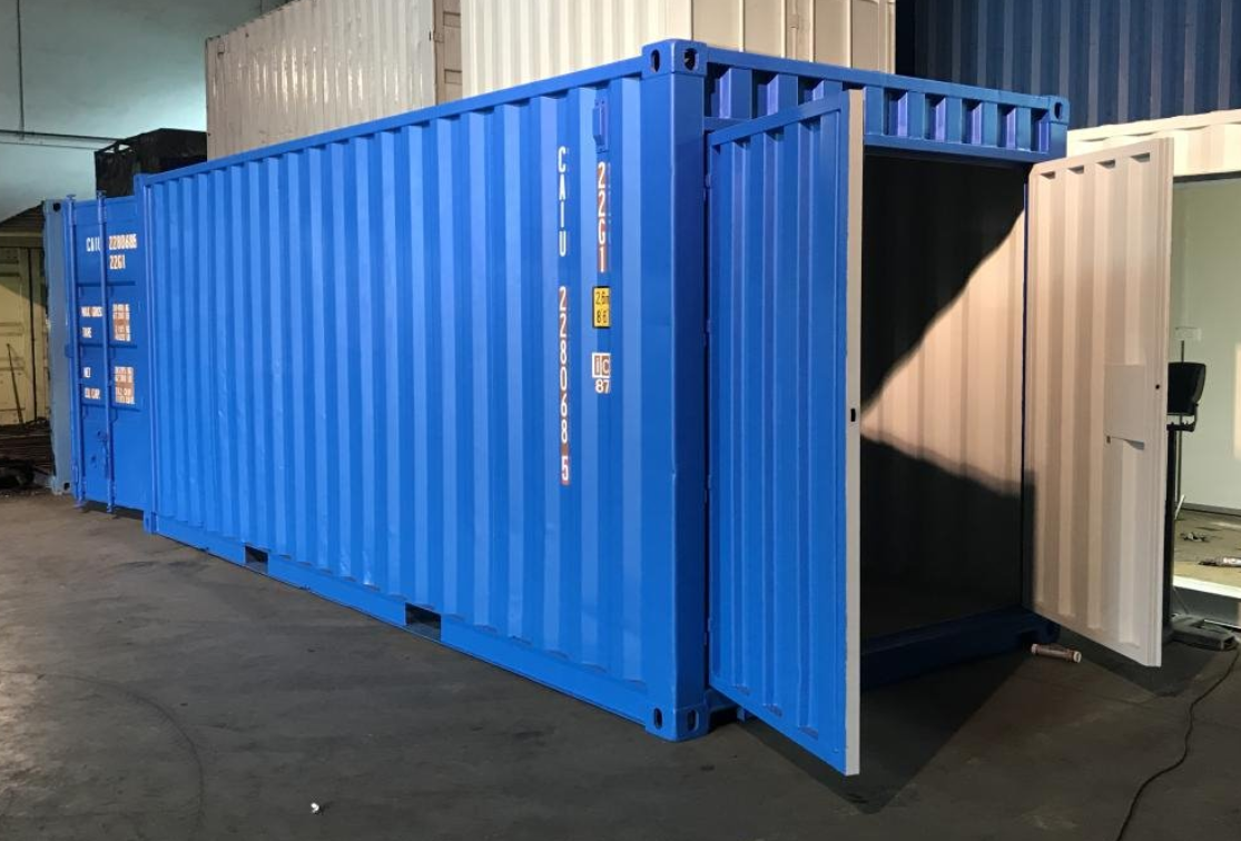 20ft Container with modified doors